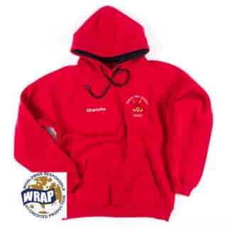 Peebles High School Hockey Hooded Top